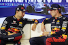 GP ITALIA, (L to R): Sergio Perez (MEX) Red Bull Racing e Max Verstappen (NLD) Red Bull Racing, in the post race FIA Press Conference.
03.09.2023. Formula 1 World Championship, Rd 15, Italian Grand Prix, Monza, Italy, Gara Day.
 - www.xpbimages.com, EMail: requests@xpbimages.com © Copyright: Staley / XPB Images
