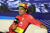 GP ITALIA, Carlos Sainz Jr (ESP) Ferrari, in the post race FIA Press Conference.
03.09.2023. Formula 1 World Championship, Rd 15, Italian Grand Prix, Monza, Italy, Gara Day.
 - www.xpbimages.com, EMail: requests@xpbimages.com © Copyright: Staley / XPB Images