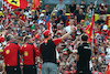 GP ITALIA, Charles Leclerc (MON) Ferrari with fans on the circuit after the end of the race.
03.09.2023. Formula 1 World Championship, Rd 15, Italian Grand Prix, Monza, Italy, Gara Day.
 - www.xpbimages.com, EMail: requests@xpbimages.com © Copyright: Coates / XPB Images