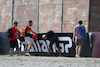 GP ITALIA, Circuit Atmosfera - fans on the circuit after the end of the race.
03.09.2023. Formula 1 World Championship, Rd 15, Italian Grand Prix, Monza, Italy, Gara Day.
 - www.xpbimages.com, EMail: requests@xpbimages.com © Copyright: Coates / XPB Images
