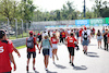 GP ITALIA, Circuit Atmosfera - fans on the circuit after the end of the race.
03.09.2023. Formula 1 World Championship, Rd 15, Italian Grand Prix, Monza, Italy, Gara Day.
 - www.xpbimages.com, EMail: requests@xpbimages.com © Copyright: Coates / XPB Images