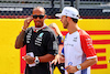 GP ITALIA, (L to R): Lewis Hamilton (GBR) Mercedes AMG F1 e Pierre Gasly (FRA) Alpine F1 Team on the drivers' parade.
03.09.2023. Formula 1 World Championship, Rd 15, Italian Grand Prix, Monza, Italy, Gara Day.
- www.xpbimages.com, EMail: requests@xpbimages.com © Copyright: Batchelor / XPB Images