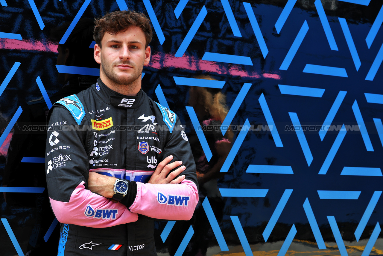 GP ITALIA, Victor Martins (FRA) Alpine Academy Driver.

31.08.2023. Formula 1 World Championship, Rd 15, Italian Grand Prix, Monza, Italy, Preparation Day.

- www.xpbimages.com, EMail: requests@xpbimages.com © Copyright: Moy / XPB Images
