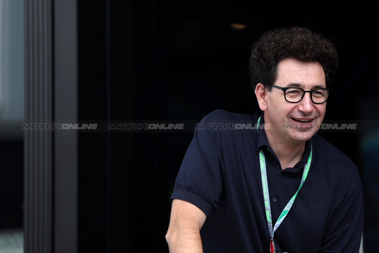 GP ITALIA, Mattia Binotto (ITA).

31.08.2023. Formula 1 World Championship, Rd 15, Italian Grand Prix, Monza, Italy, Preparation Day.

 - www.xpbimages.com, EMail: requests@xpbimages.com © Copyright: Staley / XPB Images