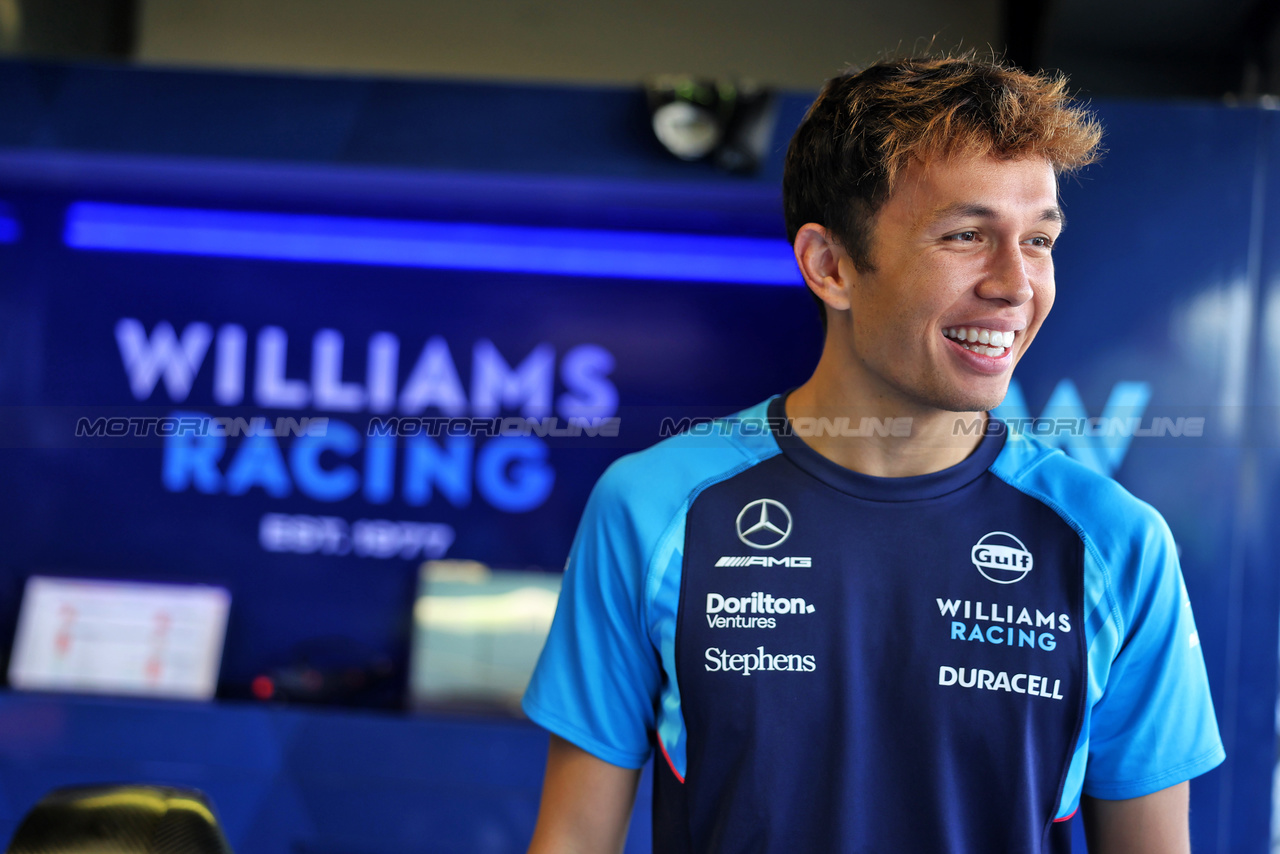 GP ITALIA, Alexander Albon (THA) Williams Racing.

31.08.2023. Formula 1 World Championship, Rd 15, Italian Grand Prix, Monza, Italy, Preparation Day.

- www.xpbimages.com, EMail: requests@xpbimages.com © Copyright: Bearne / XPB Images
