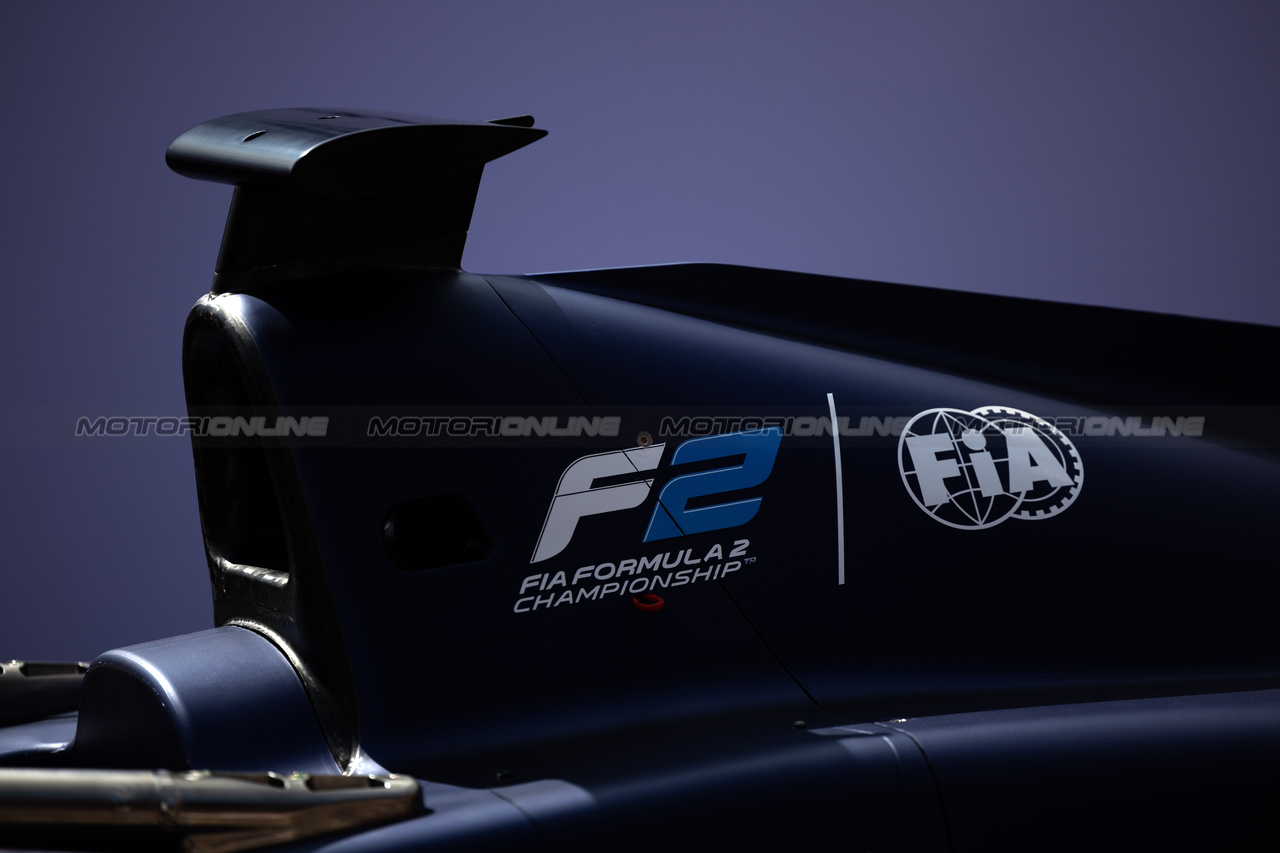 GP ITALIA, The 2024 F2 car is unveiled.

31.08.2023. Formula 1 World Championship, Rd 15, Italian Grand Prix, Monza, Italy, Preparation Day.

 - www.xpbimages.com, EMail: requests@xpbimages.com © Copyright: Staley / XPB Images