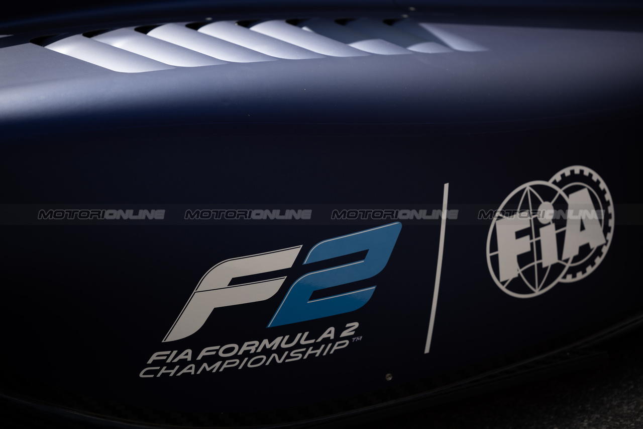 GP ITALIA, The 2024 F2 car is unveiled.

31.08.2023. Formula 1 World Championship, Rd 15, Italian Grand Prix, Monza, Italy, Preparation Day.

 - www.xpbimages.com, EMail: requests@xpbimages.com © Copyright: Staley / XPB Images