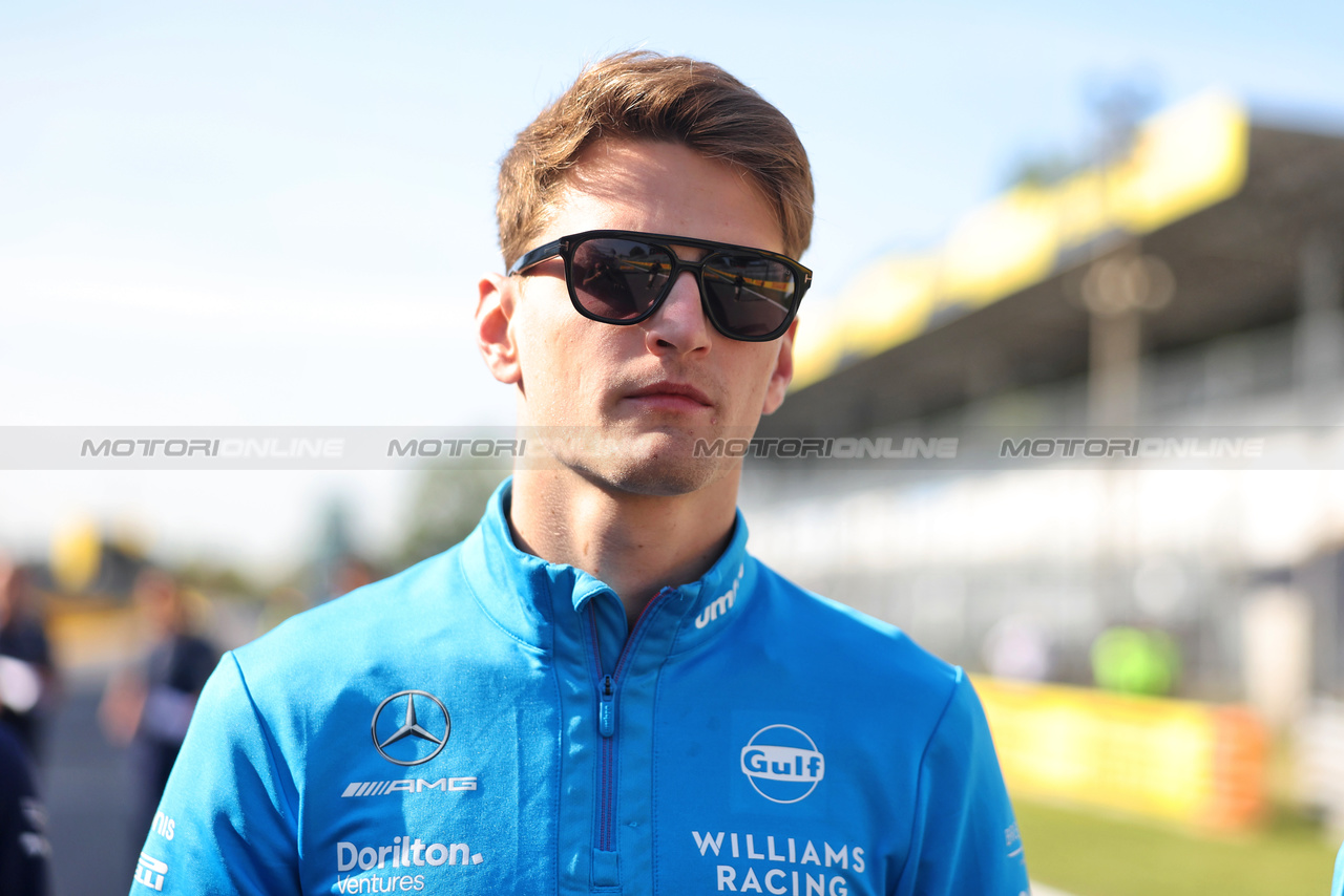 GP ITALIA, Logan Sargeant (USA) Williams Racing.

31.08.2023. Formula 1 World Championship, Rd 15, Italian Grand Prix, Monza, Italy, Preparation Day.

- www.xpbimages.com, EMail: requests@xpbimages.com © Copyright: Bearne / XPB Images