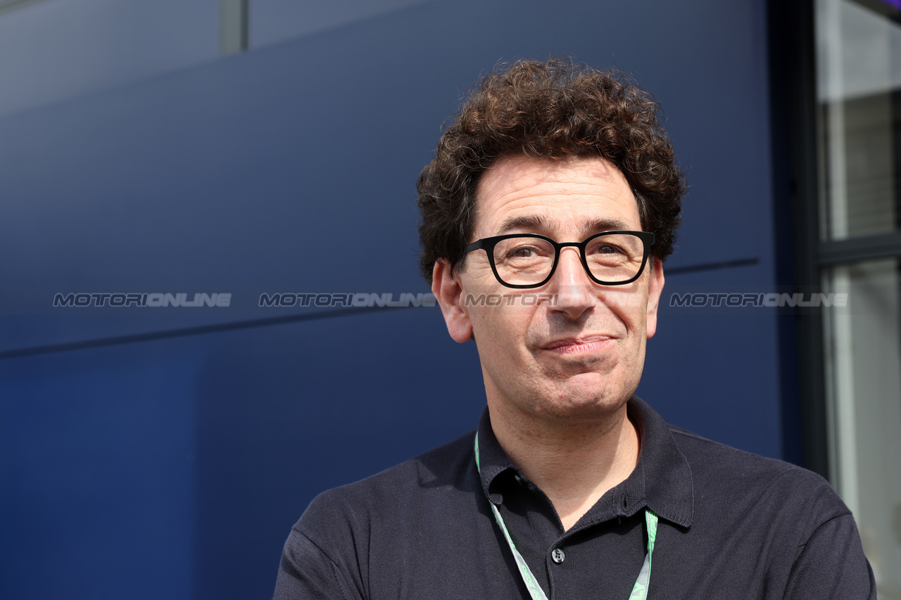 GP ITALIA, Mattia Binotto (ITA).

31.08.2023. Formula 1 World Championship, Rd 15, Italian Grand Prix, Monza, Italy, Preparation Day.

- www.xpbimages.com, EMail: requests@xpbimages.com © Copyright: Bearne / XPB Images