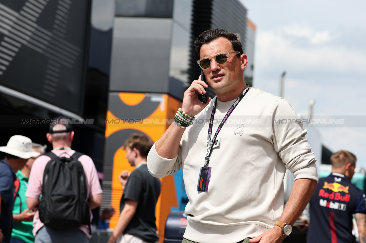 GP ITALIA, Will Buxton (GBR) F1 Digital Presenter.

31.08.2023. Formula 1 World Championship, Rd 15, Italian Grand Prix, Monza, Italy, Preparation Day.

- www.xpbimages.com, EMail: requests@xpbimages.com © Copyright: Moy / XPB Images