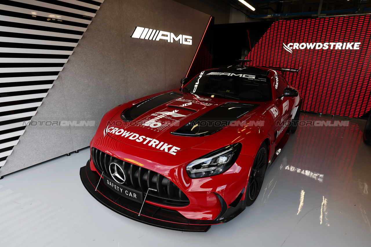 GP ITALIA, Mercedes FIA Safety Car.

31.08.2023. Formula 1 World Championship, Rd 15, Italian Grand Prix, Monza, Italy, Preparation Day.

- www.xpbimages.com, EMail: requests@xpbimages.com © Copyright: Moy / XPB Images