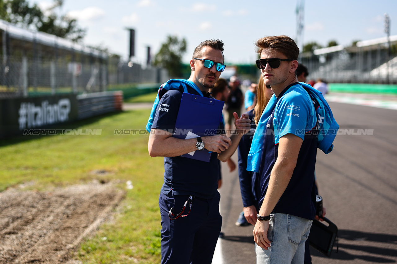 GP ITALIA, Logan Sargeant (USA), Williams F1 Team  
31.08.2023. Formula 1 World Championship, Rd 15, Italian Grand Prix, Monza, Italy, Preparation Day.
- www.xpbimages.com, EMail: requests@xpbimages.com © Copyright: Charniaux / XPB Images