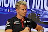 GP ITALIA, Nico Hulkenberg (GER) Haas F1 Team in the FIA Press Conference.
31.08.2023. Formula 1 World Championship, Rd 15, Italian Grand Prix, Monza, Italy, Preparation Day.
 - www.xpbimages.com, EMail: requests@xpbimages.com © Copyright: Staley / XPB Images
