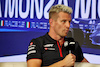 GP ITALIA, Nico Hulkenberg (GER) Haas F1 Team in the FIA Press Conference.
31.08.2023. Formula 1 World Championship, Rd 15, Italian Grand Prix, Monza, Italy, Preparation Day.
 - www.xpbimages.com, EMail: requests@xpbimages.com © Copyright: Staley / XPB Images