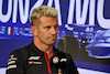 GP ITALIA, Nico Hulkenberg (GER) Haas F1 Team in the FIA Press Conference.
31.08.2023. Formula 1 World Championship, Rd 15, Italian Grand Prix, Monza, Italy, Preparation Day.
 - www.xpbimages.com, EMail: requests@xpbimages.com © Copyright: Staley / XPB Images