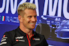 GP ITALIA, Nico Hulkenberg (GER) Haas F1 Team in the FIA Press Conference.
31.08.2023. Formula 1 World Championship, Rd 15, Italian Grand Prix, Monza, Italy, Preparation Day.
 - www.xpbimages.com, EMail: requests@xpbimages.com © Copyright: Staley / XPB Images