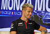 GP ITALIA, Nico Hulkenberg (GER) Haas F1 Team in the FIA Press Conference.
31.08.2023. Formula 1 World Championship, Rd 15, Italian Grand Prix, Monza, Italy, Preparation Day.
 - www.xpbimages.com, EMail: requests@xpbimages.com © Copyright: Staley / XPB Images