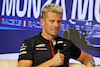 GP ITALIA, Nico Hulkenberg (GER) Haas F1 Team in the FIA Press Conference.
31.08.2023. Formula 1 World Championship, Rd 15, Italian Grand Prix, Monza, Italy, Preparation Day.
 - www.xpbimages.com, EMail: requests@xpbimages.com © Copyright: Staley / XPB Images