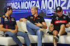 GP ITALIA, (L to R): Sergio Perez (MEX) Red Bull Racing; Nico Hulkenberg (GER) Haas F1 Team; e Valtteri Bottas (FIN) Alfa Romeo F1 Team, in the FIA Press Conference.
31.08.2023. Formula 1 World Championship, Rd 15, Italian Grand Prix, Monza, Italy, Preparation Day.
 - www.xpbimages.com, EMail: requests@xpbimages.com © Copyright: Staley / XPB Images