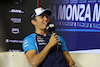 GP ITALIA, Alexander Albon (THA) Williams Racing in the FIA Press Conference.
31.08.2023. Formula 1 World Championship, Rd 15, Italian Grand Prix, Monza, Italy, Preparation Day.
 - www.xpbimages.com, EMail: requests@xpbimages.com © Copyright: Staley / XPB Images