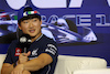 GP ITALIA, Yuki Tsunoda (JPN) AlphaTauri in the FIA Press Conference.
31.08.2023. Formula 1 World Championship, Rd 15, Italian Grand Prix, Monza, Italy, Preparation Day.
 - www.xpbimages.com, EMail: requests@xpbimages.com © Copyright: Staley / XPB Images