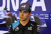 GP ITALIA, Esteban Ocon (FRA) Alpine F1 Team in the FIA Press Conference.
31.08.2023. Formula 1 World Championship, Rd 15, Italian Grand Prix, Monza, Italy, Preparation Day.
 - www.xpbimages.com, EMail: requests@xpbimages.com © Copyright: Staley / XPB Images
