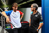 GP ITALIA, Pierre Gasly (FRA), Alpine F1 Team Davide Brivio (ITA), Alpine F1 Team, Racing Director 
31.08.2023. Formula 1 World Championship, Rd 15, Italian Grand Prix, Monza, Italy, Preparation Day.
- www.xpbimages.com, EMail: requests@xpbimages.com © Copyright: Charniaux / XPB Images