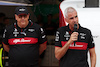 GP ITALIA, Alessandro Alunni Bravi (ITA) Alfa Romeo F1 Team Managing Director e Team Representative with Jean-Philippe Imparato (FRA) Alfa Romeo Brand Chief Executive Officer - Alfa Romeo 33 Stradale unveil.
31.08.2023. Formula 1 World Championship, Rd 15, Italian Grand Prix, Monza, Italy, Preparation Day.
 - www.xpbimages.com, EMail: requests@xpbimages.com © Copyright: Staley / XPB Images