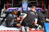 GP ITALIA, Alpine F1 Team A523 worked on by meccanici.
31.08.2023. Formula 1 World Championship, Rd 15, Italian Grand Prix, Monza, Italy, Preparation Day.
 - www.xpbimages.com, EMail: requests@xpbimages.com © Copyright: Coates / XPB Images