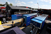 GP ITALIA, Alpine F1 Team trucks in the paddock.
31.08.2023. Formula 1 World Championship, Rd 15, Italian Grand Prix, Monza, Italy, Preparation Day.
- www.xpbimages.com, EMail: requests@xpbimages.com © Copyright: Moy / XPB Images
