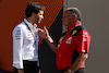 GP ITALIA, (L to R): Jerome d'Ambrosio (BEL) Mercedes AMG F1 Driver Development Director with Frederic Vasseur (FRA) Ferrari Team Principal.
31.08.2023. Formula 1 World Championship, Rd 15, Italian Grand Prix, Monza, Italy, Preparation Day.
- www.xpbimages.com, EMail: requests@xpbimages.com © Copyright: Moy / XPB Images