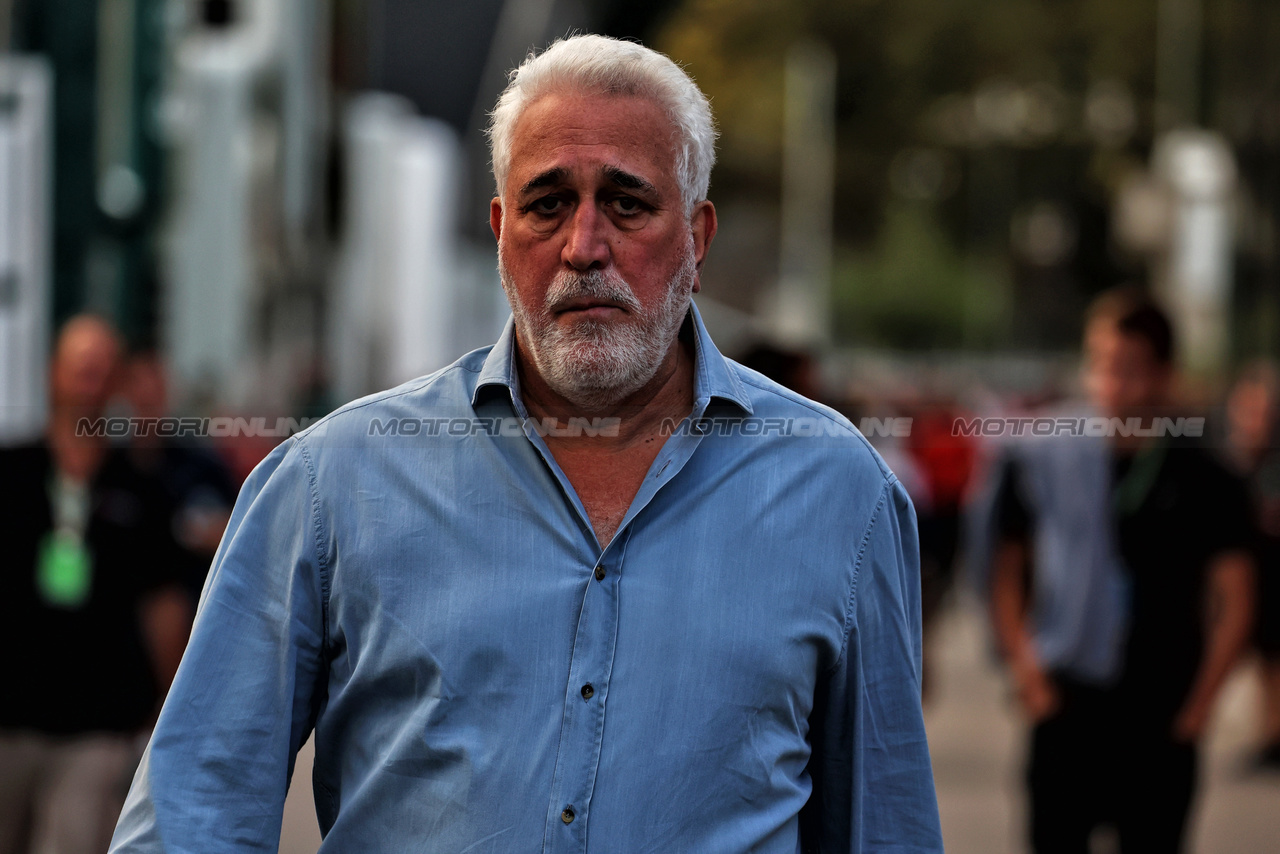 GP ITALIA, Lawrence Stroll (CDN) Aston Martin F1 Team Investor.

02.09.2023. Formula 1 World Championship, Rd 15, Italian Grand Prix, Monza, Italy, Qualifiche Day.

- www.xpbimages.com, EMail: requests@xpbimages.com © Copyright: Moy / XPB Images