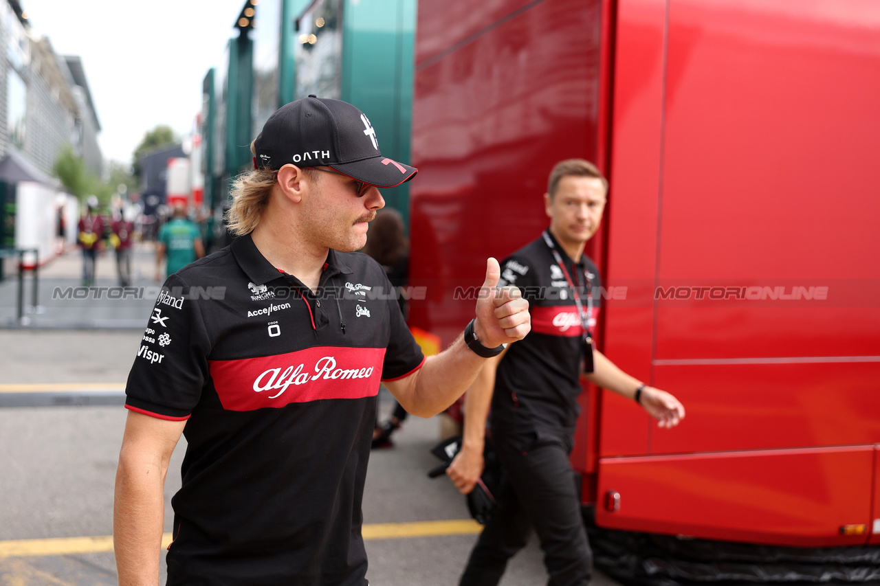 GP ITALIA, Valtteri Bottas (FIN) Alfa Romeo F1 Team.

02.09.2023. Formula 1 World Championship, Rd 15, Italian Grand Prix, Monza, Italy, Qualifiche Day.

- www.xpbimages.com, EMail: requests@xpbimages.com © Copyright: Bearne / XPB Images