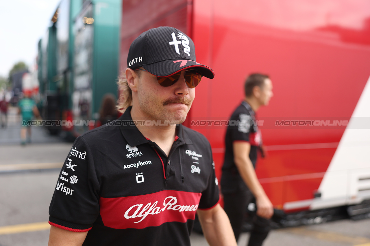 GP ITALIA, Valtteri Bottas (FIN) Alfa Romeo F1 Team.

02.09.2023. Formula 1 World Championship, Rd 15, Italian Grand Prix, Monza, Italy, Qualifiche Day.

- www.xpbimages.com, EMail: requests@xpbimages.com © Copyright: Bearne / XPB Images