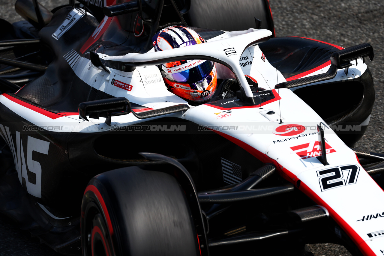 GP ITALIA, Nico Hulkenberg (GER) Haas VF-23.

02.09.2023. Formula 1 World Championship, Rd 15, Italian Grand Prix, Monza, Italy, Qualifiche Day.

 - www.xpbimages.com, EMail: requests@xpbimages.com © Copyright: Coates / XPB Images