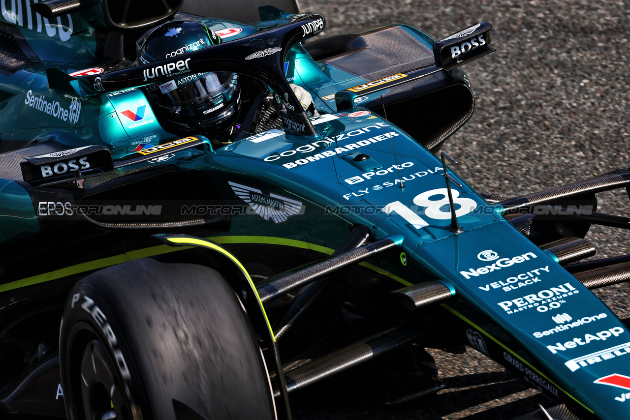GP ITALIA, Lance Stroll (CDN) Aston Martin F1 Team AMR23.

02.09.2023. Formula 1 World Championship, Rd 15, Italian Grand Prix, Monza, Italy, Qualifiche Day.

 - www.xpbimages.com, EMail: requests@xpbimages.com © Copyright: Coates / XPB Images