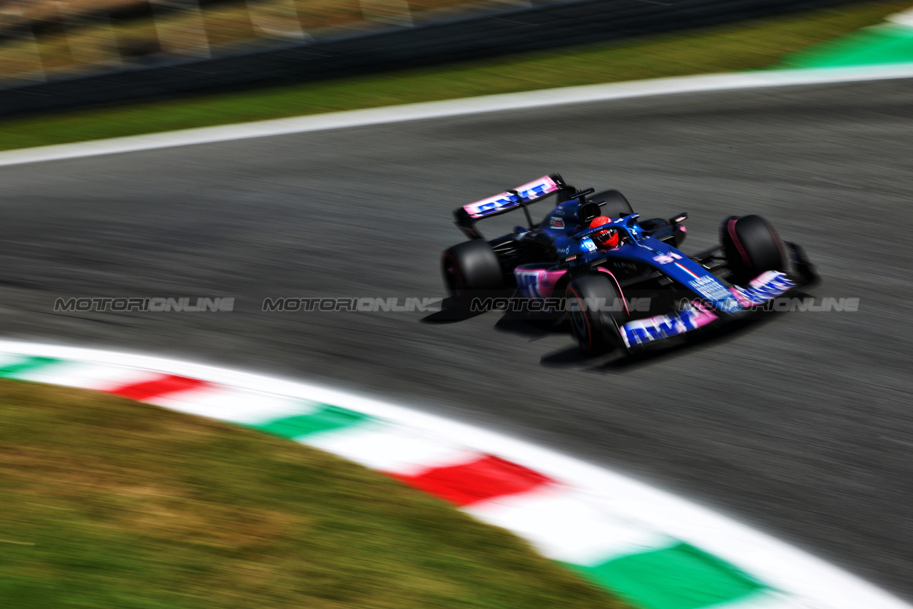 GP ITALIA, Esteban Ocon (FRA) Alpine F1 Team A523.

02.09.2023. Formula 1 World Championship, Rd 15, Italian Grand Prix, Monza, Italy, Qualifiche Day.

 - www.xpbimages.com, EMail: requests@xpbimages.com © Copyright: Coates / XPB Images
