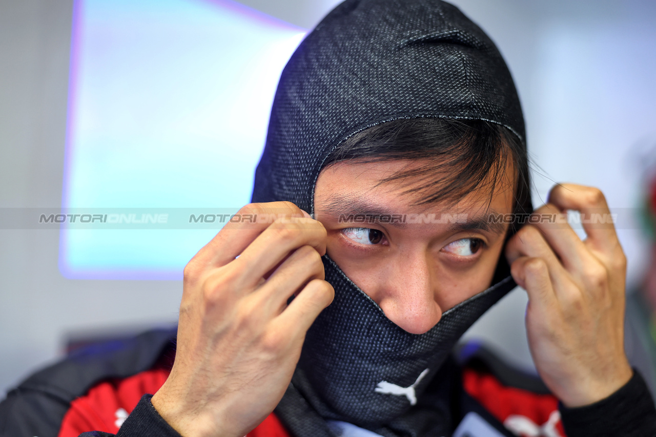 GP ITALIA, Zhou Guanyu (CHN) Alfa Romeo F1 Team.

02.09.2023. Formula 1 World Championship, Rd 15, Italian Grand Prix, Monza, Italy, Qualifiche Day.

- www.xpbimages.com, EMail: requests@xpbimages.com © Copyright: Bearne / XPB Images