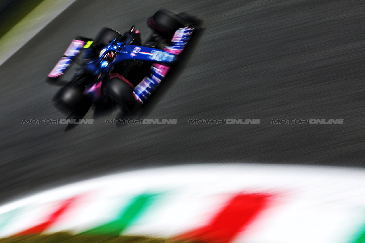 GP ITALIA, Pierre Gasly (FRA) Alpine F1 Team A523.

02.09.2023. Formula 1 World Championship, Rd 15, Italian Grand Prix, Monza, Italy, Qualifiche Day.

 - www.xpbimages.com, EMail: requests@xpbimages.com © Copyright: Coates / XPB Images