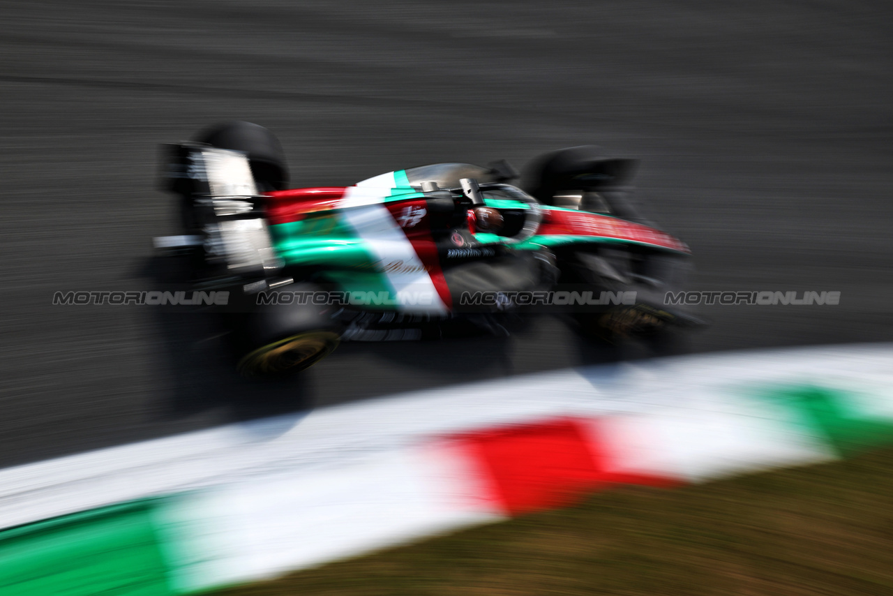 GP ITALIA, Valtteri Bottas (FIN) Alfa Romeo F1 Team C43.

02.09.2023. Formula 1 World Championship, Rd 15, Italian Grand Prix, Monza, Italy, Qualifiche Day.

 - www.xpbimages.com, EMail: requests@xpbimages.com © Copyright: Coates / XPB Images