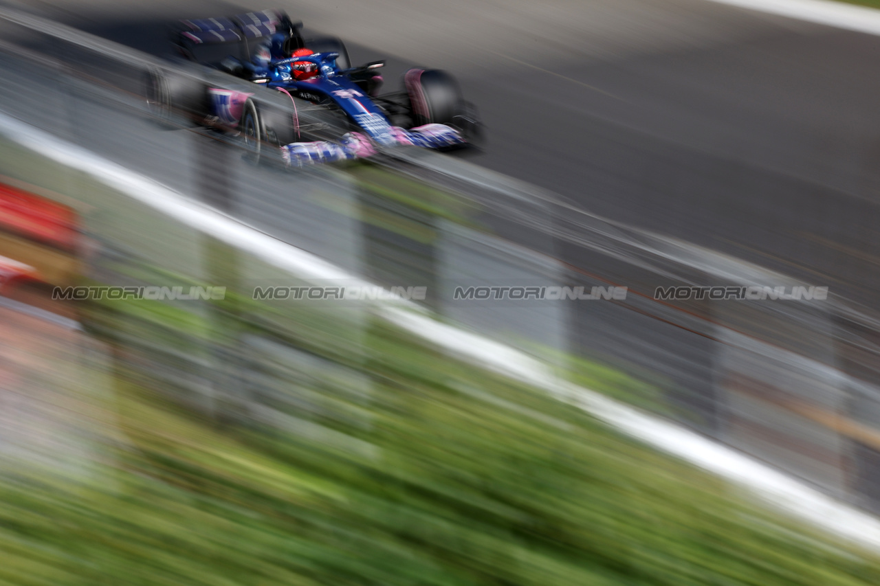 GP ITALIA, Esteban Ocon (FRA) Alpine F1 Team A523.

02.09.2023. Formula 1 World Championship, Rd 15, Italian Grand Prix, Monza, Italy, Qualifiche Day.

 - www.xpbimages.com, EMail: requests@xpbimages.com © Copyright: Staley / XPB Images