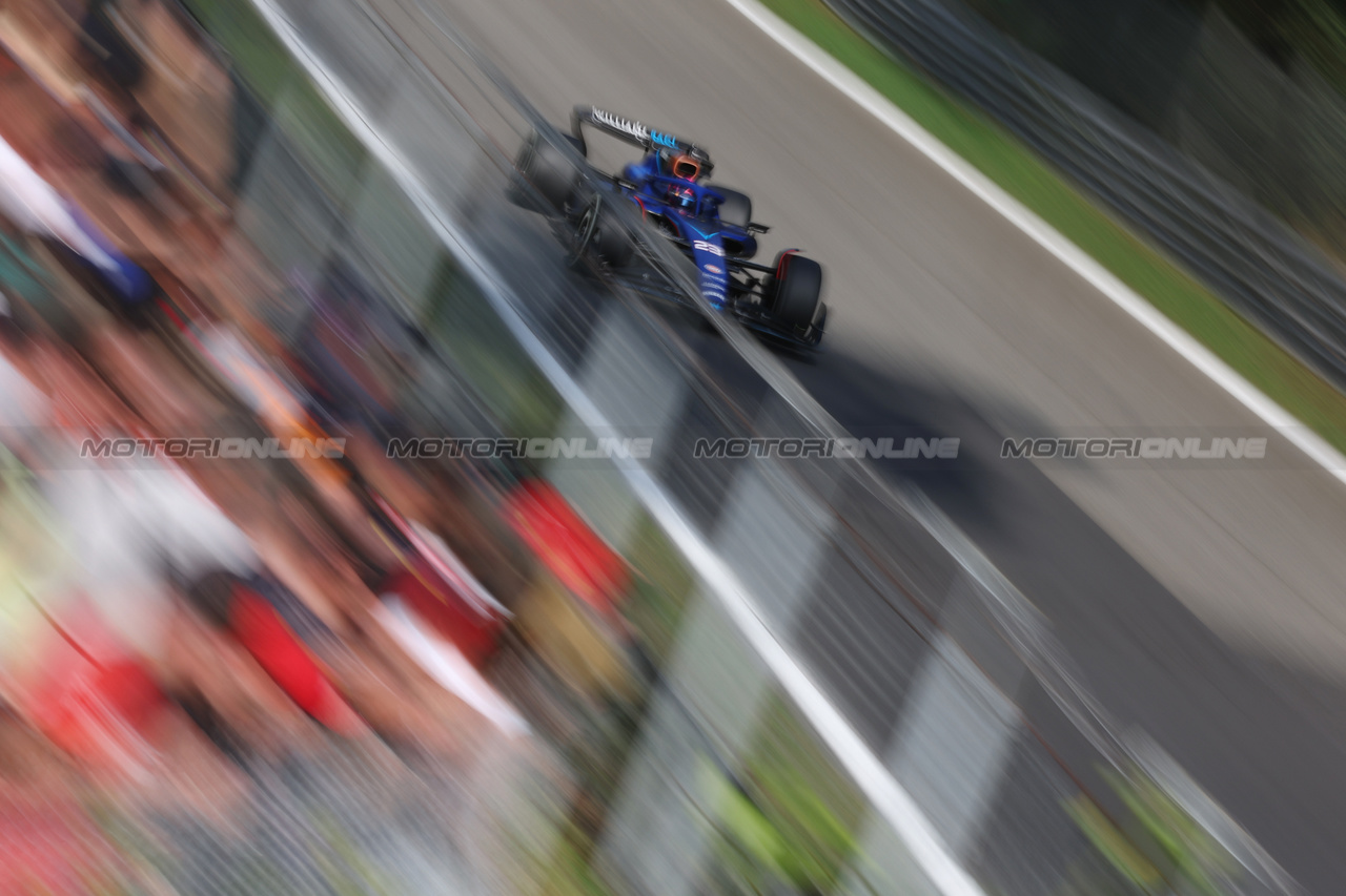 GP ITALIA, Alexander Albon (THA) Williams Racing FW45.

02.09.2023. Formula 1 World Championship, Rd 15, Italian Grand Prix, Monza, Italy, Qualifiche Day.

 - www.xpbimages.com, EMail: requests@xpbimages.com © Copyright: Staley / XPB Images