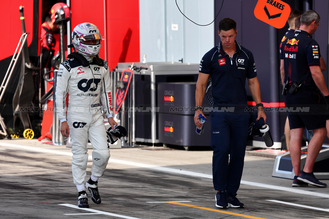 GP ITALIA, Liam Lawson (NZL) AlphaTauri.

02.09.2023. Formula 1 World Championship, Rd 15, Italian Grand Prix, Monza, Italy, Qualifiche Day.

- www.xpbimages.com, EMail: requests@xpbimages.com © Copyright: Batchelor / XPB Images