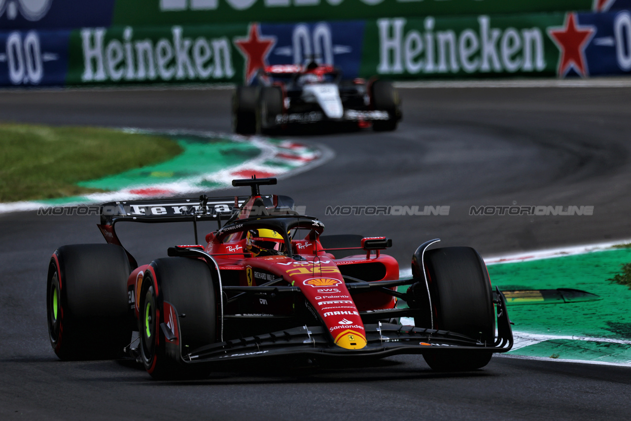 GP ITALIA, Charles Leclerc (MON) Ferrari SF-23.

02.09.2023. Formula 1 World Championship, Rd 15, Italian Grand Prix, Monza, Italy, Qualifiche Day.

- www.xpbimages.com, EMail: requests@xpbimages.com © Copyright: Moy / XPB Images