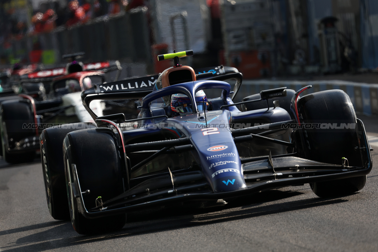 GP ITALIA, Logan Sargeant (USA) Williams Racing FW45 leaves the pits.

02.09.2023. Formula 1 World Championship, Rd 15, Italian Grand Prix, Monza, Italy, Qualifiche Day.

- www.xpbimages.com, EMail: requests@xpbimages.com © Copyright: Bearne / XPB Images