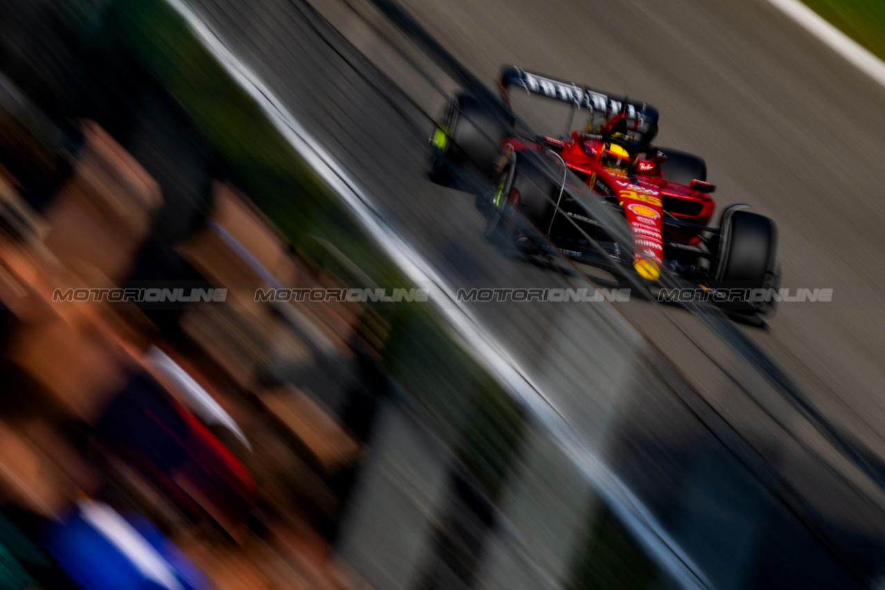 GP ITALIA, Charles Leclerc (MON) Ferrari SF-23.

02.09.2023. Formula 1 World Championship, Rd 15, Italian Grand Prix, Monza, Italy, Qualifiche Day.

 - www.xpbimages.com, EMail: requests@xpbimages.com © Copyright: Staley / XPB Images