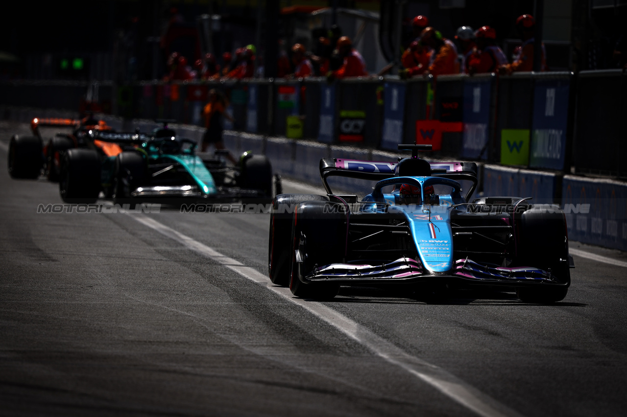 GP ITALIA, Esteban Ocon (FRA), Alpine F1 Team 
02.09.2023. Formula 1 World Championship, Rd 15, Italian Grand Prix, Monza, Italy, Qualifiche Day.
- www.xpbimages.com, EMail: requests@xpbimages.com © Copyright: Charniaux / XPB Images