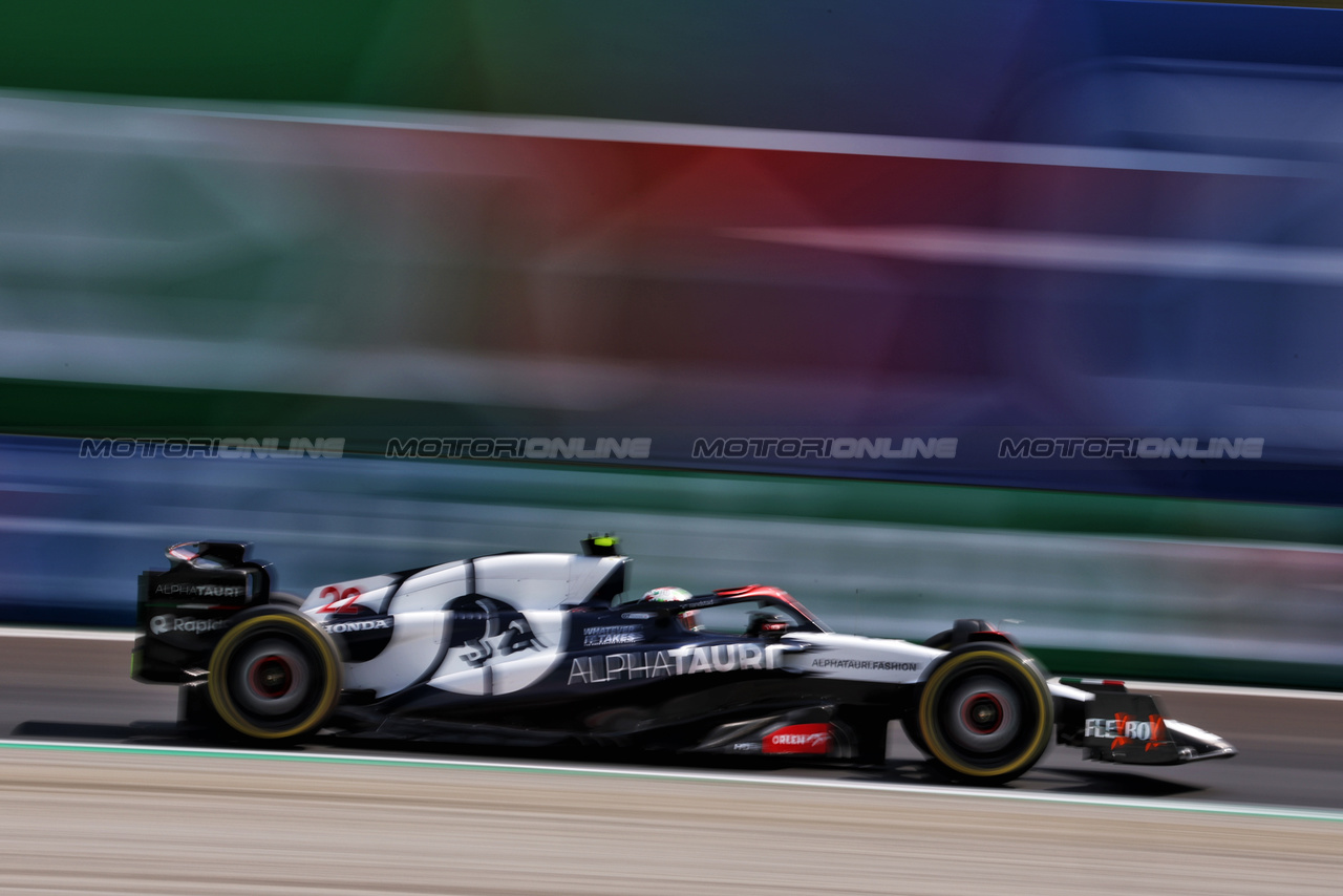 GP ITALIA, Yuki Tsunoda (JPN) AlphaTauri AT04.

02.09.2023. Formula 1 World Championship, Rd 15, Italian Grand Prix, Monza, Italy, Qualifiche Day.

- www.xpbimages.com, EMail: requests@xpbimages.com © Copyright: Moy / XPB Images