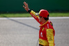GP ITALIA, Charles Leclerc (MON) Ferrari celebrates his third position in qualifying parc ferme.
02.09.2023. Formula 1 World Championship, Rd 15, Italian Grand Prix, Monza, Italy, Qualifiche Day.
 - www.xpbimages.com, EMail: requests@xpbimages.com © Copyright: Staley / XPB Images
