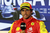 GP ITALIA, Carlos Sainz Jr (ESP) Ferrari in the qualifying FIA Press Conference.
02.09.2023. Formula 1 World Championship, Rd 15, Italian Grand Prix, Monza, Italy, Qualifiche Day.
 - www.xpbimages.com, EMail: requests@xpbimages.com © Copyright: Staley / XPB Images